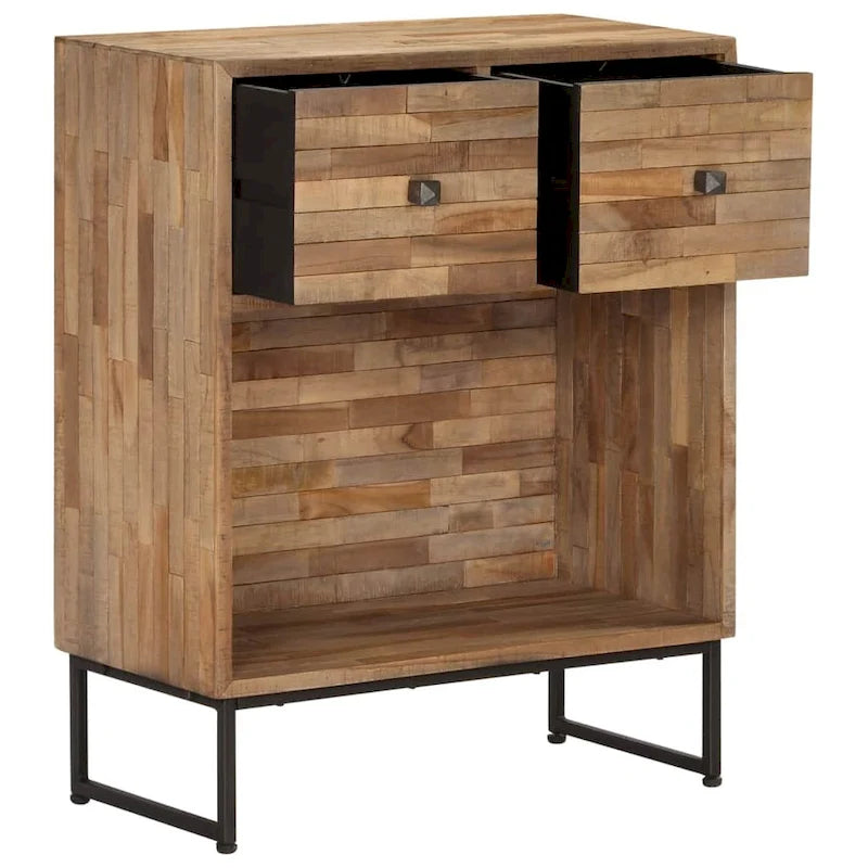 Sideboard aus wiederverwertetem Teakholz 23.6x11.8x29.5