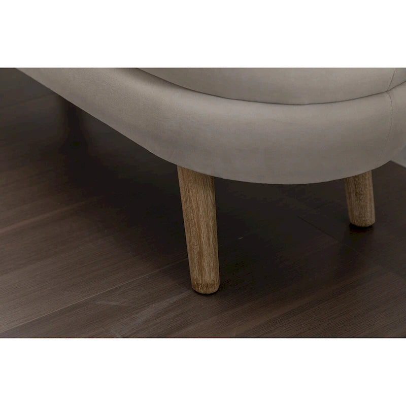 Banc de rangement en velours pour la chambre, avec pieds en bois, pour le salon ou la chambre, intérieur