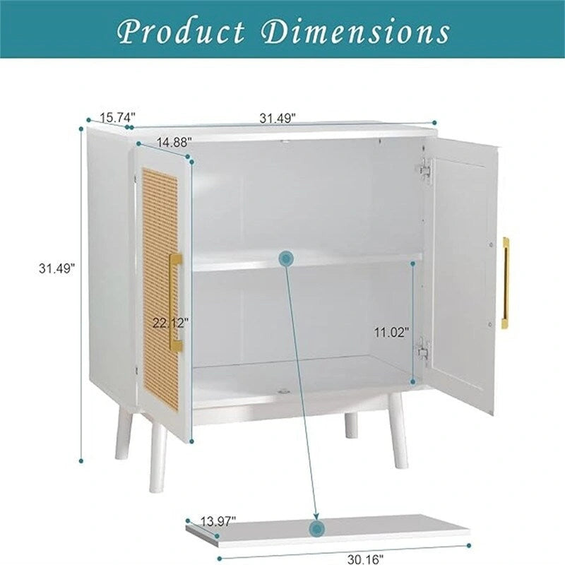 Mueble aparador - 31.5D x 15.75W x 31.5H