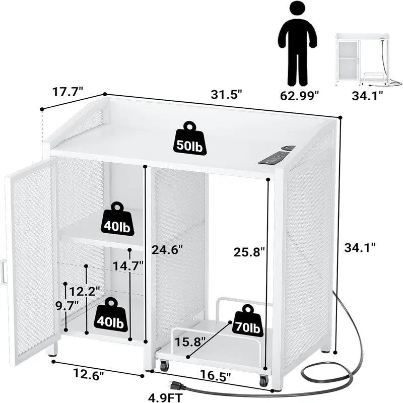 Aktenschränke fürs Homeoffice – 16.5D x 31.5W x 34H
