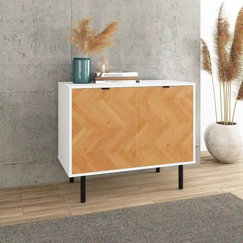Comfort Mid-Century Modern Accent Cabinet