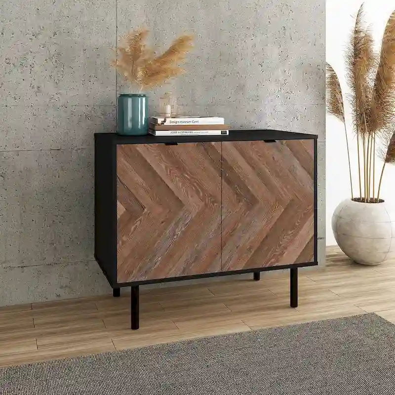 Comfort Mid-Century Modern Accent Cabinet