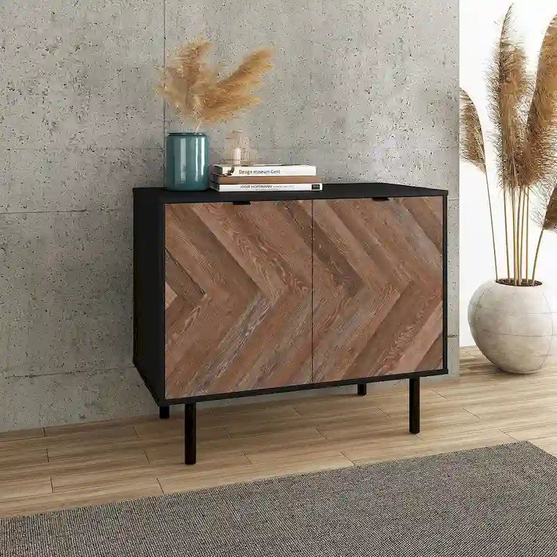 Comfort Mid-Century Modern Accent Cabinet