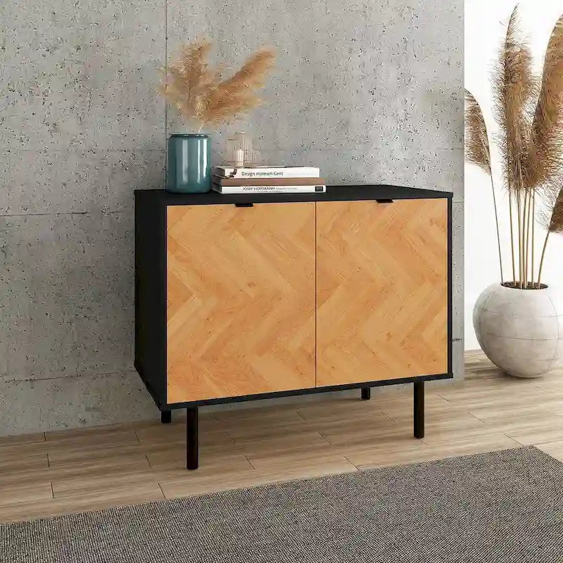 Comfort Mid-Century Modern Accent Cabinet