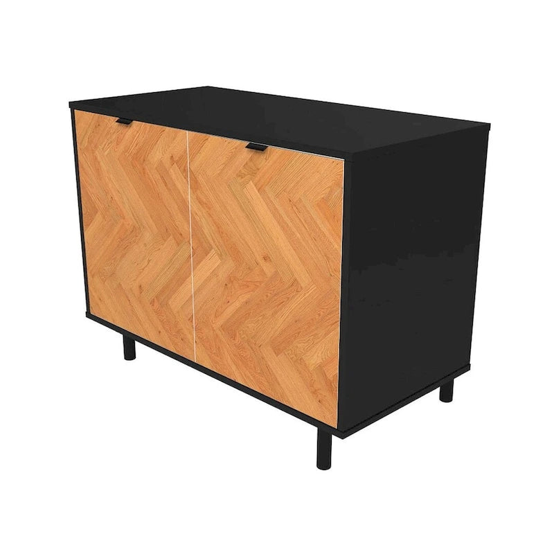 Comfort Mid-Century Modern Accent Cabinet