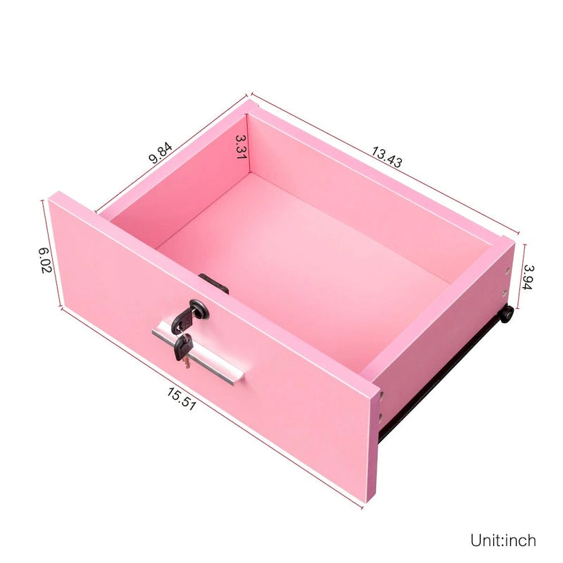 Multi-Layer Tall Storage Cabinet with Drawers and Shelves
