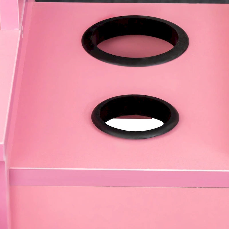 Multi-Layer Tall Storage Cabinet with Drawers and Shelves