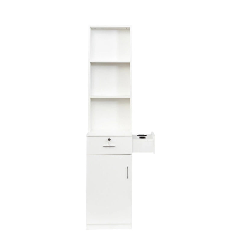 Multi-Layer Tall Storage Cabinet with Drawers and Shelves