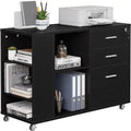 Seitlicher Aktenschrank mit 3 Schubladen – 15.74D x 39.37W x 25.59H