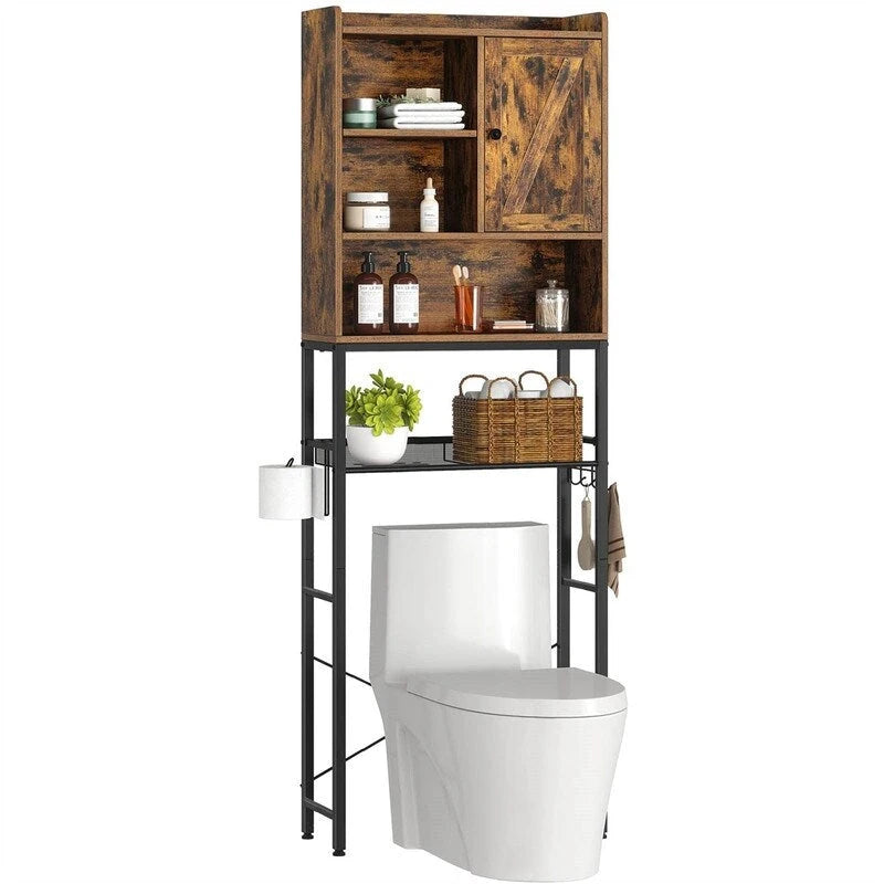Gabinete de almacenamiento sobre el inodoro - 9.5D x 23.6W x 73.2H